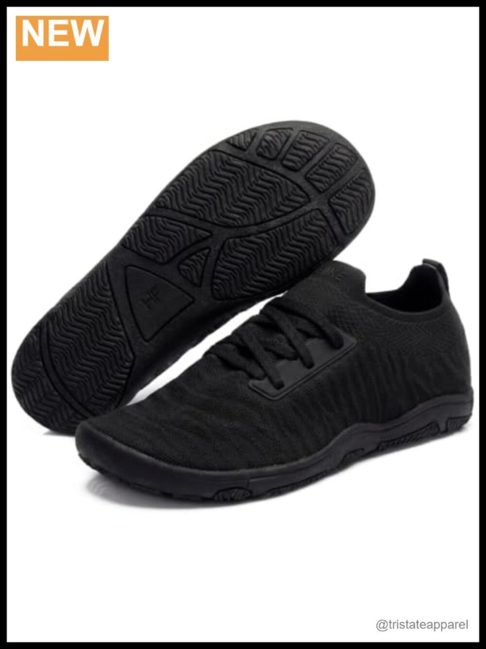 Wool-Knit Wide Toe Box Zero-Drop Barefoot Hiking Shoes